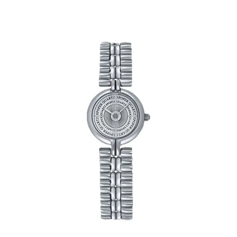 Minimalist Women's Luxury Watch with Diamond Band