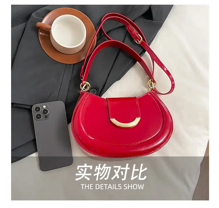 Red Korean Style Shoulder Bag for Women 2025 — feature 10