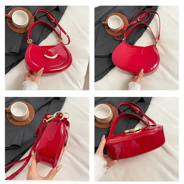 Red Korean Style Shoulder Bag for Women 2025 — feature 11