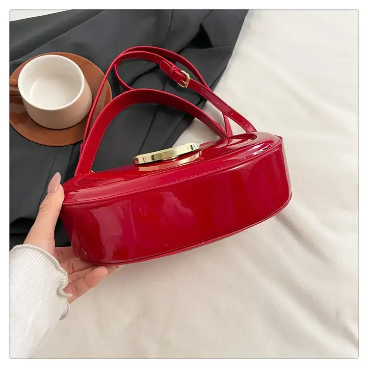 Red Korean Style Shoulder Bag for Women 2025 — feature 40