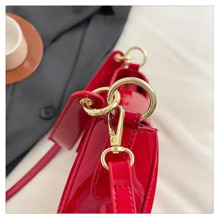 Red Korean Style Shoulder Bag for Women 2025 — feature 43