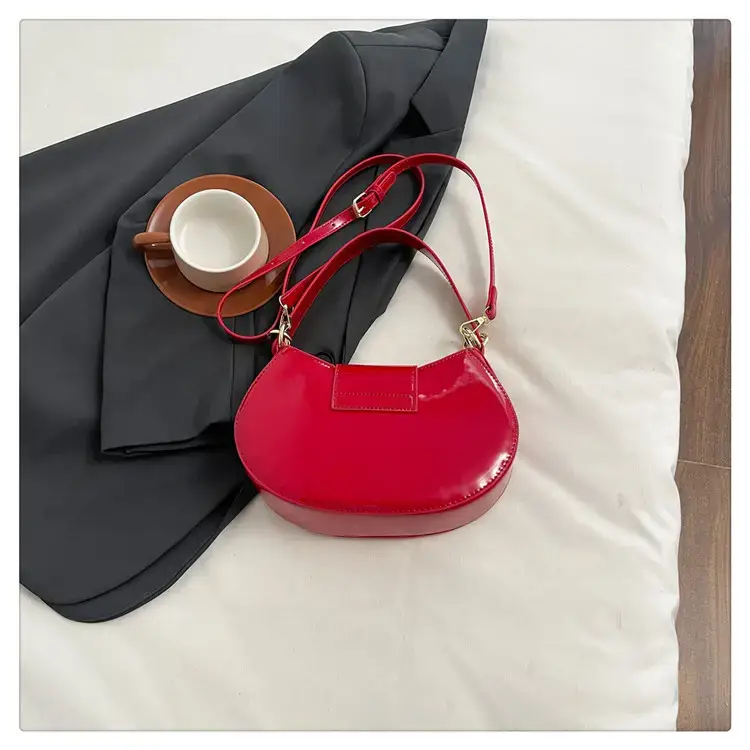 Red Korean Style Shoulder Bag for Women 2025 — feature 45