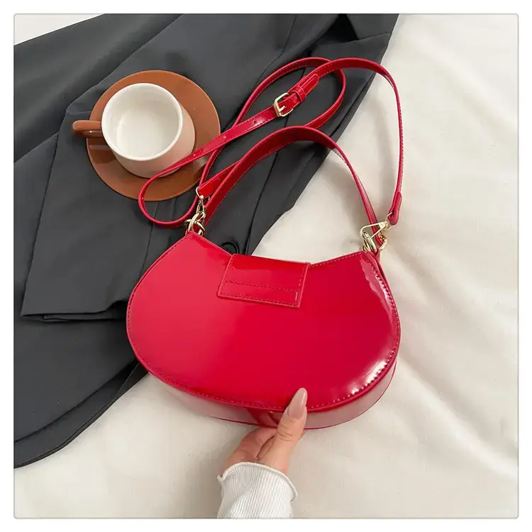 Red Korean Style Shoulder Bag for Women 2025 — feature 46