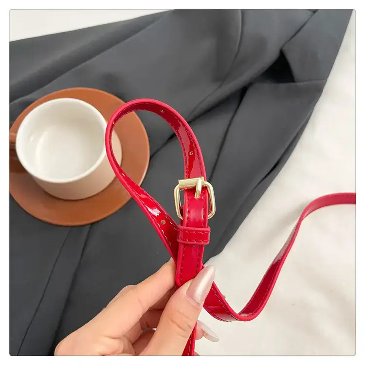Red Korean Style Shoulder Bag for Women 2025 — feature 47