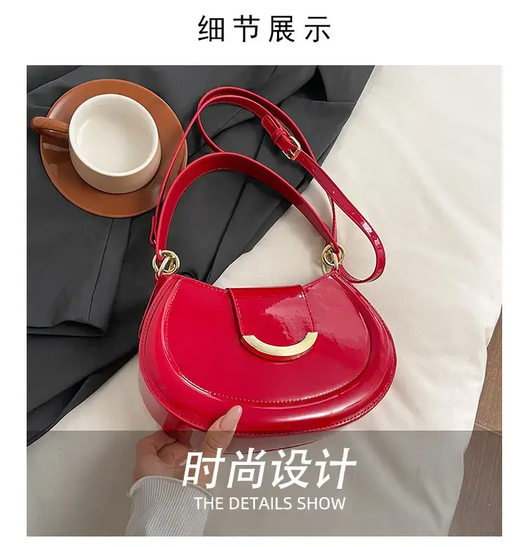 Red Korean Style Shoulder Bag for Women 2025 — feature 5