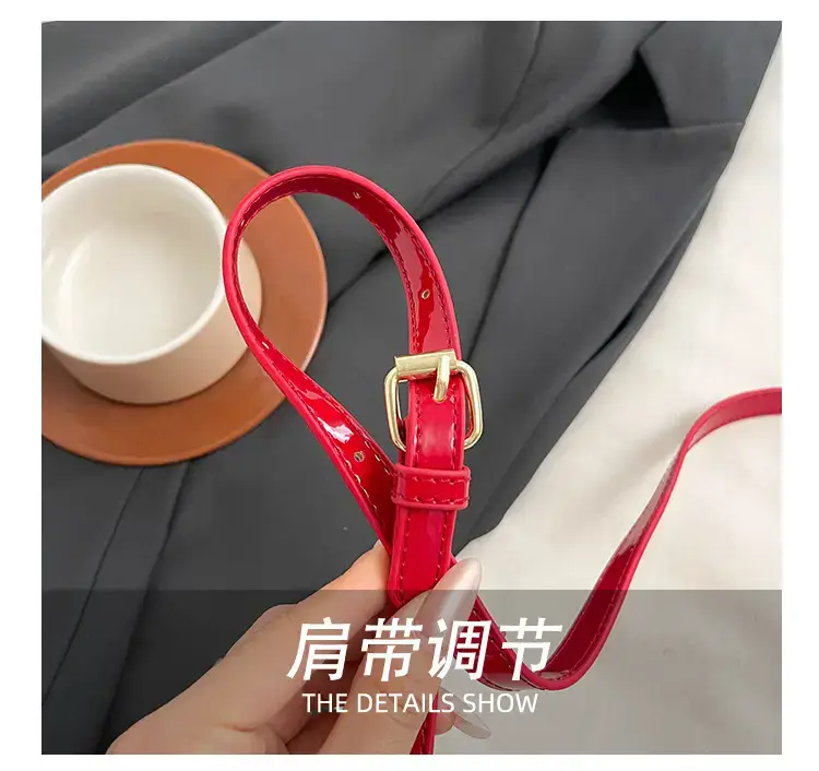 Red Korean Style Shoulder Bag for Women 2025 — feature 8