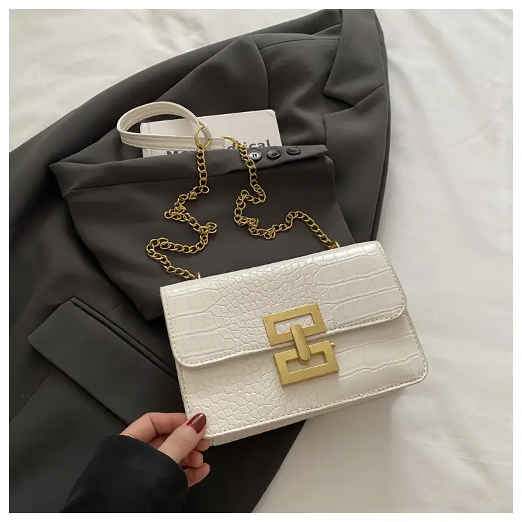 Crossbody Bag with Gold Chain for Women — feature 10