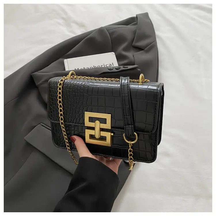 Crossbody Bag with Gold Chain for Women — feature 12