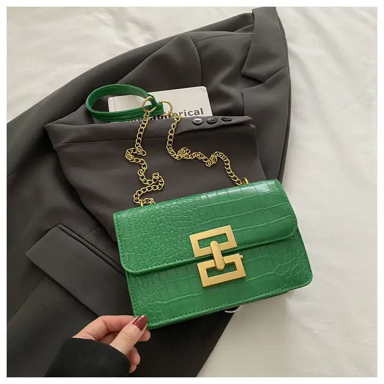Crossbody Bag with Gold Chain for Women — feature 13