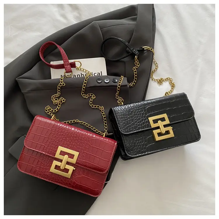 Crossbody Bag with Gold Chain for Women — feature 16
