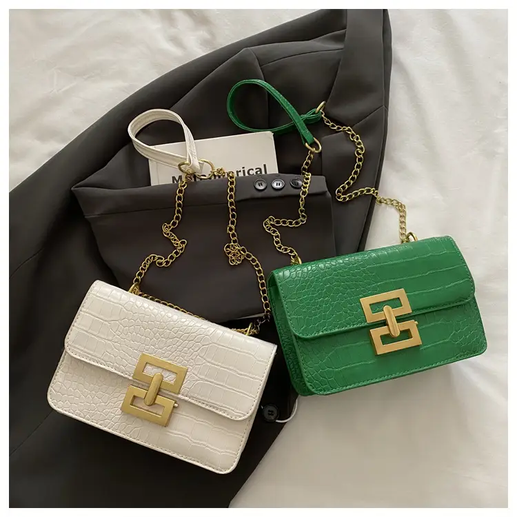 Crossbody Bag with Gold Chain for Women — feature 17