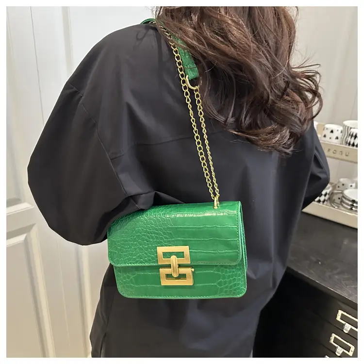 Crossbody Bag with Gold Chain for Women — feature 18