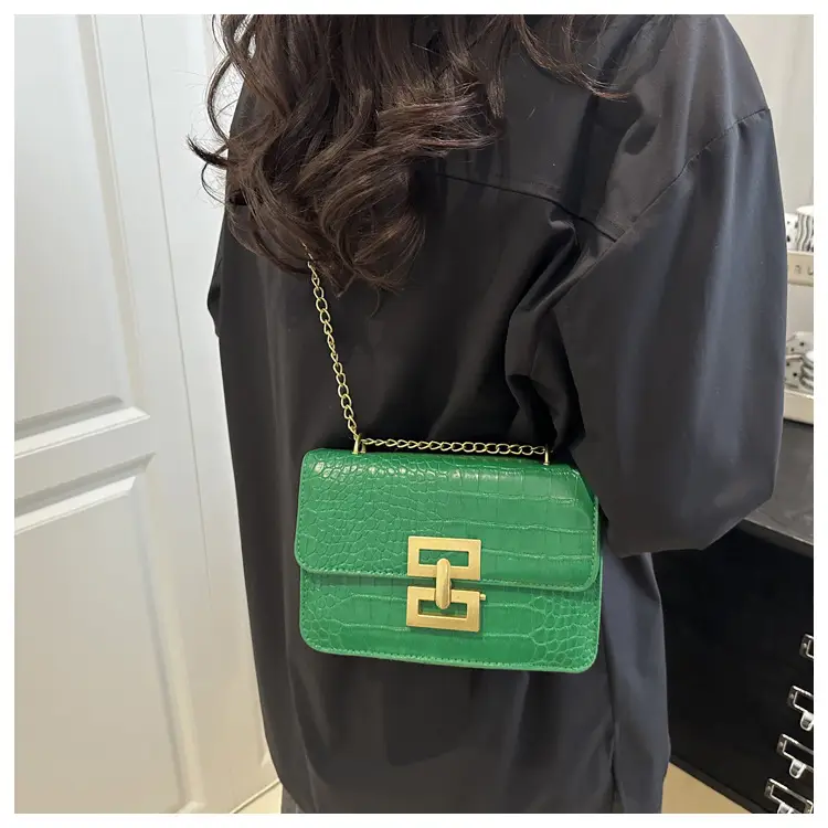 Crossbody Bag with Gold Chain for Women — feature 19