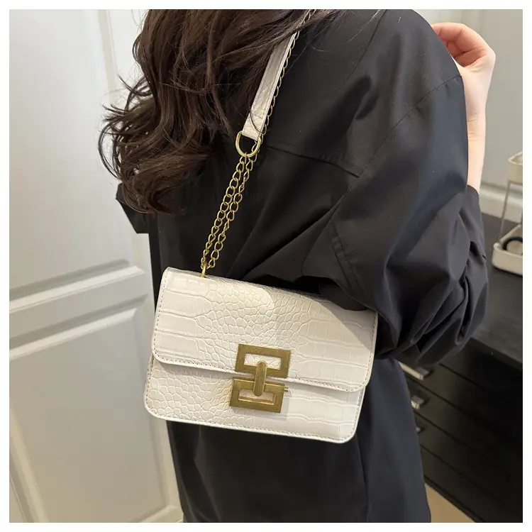 Crossbody Bag with Gold Chain for Women — feature 20
