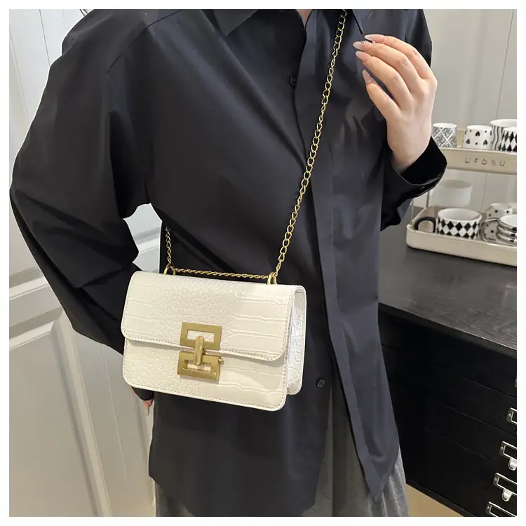 Crossbody Bag with Gold Chain for Women — feature 21