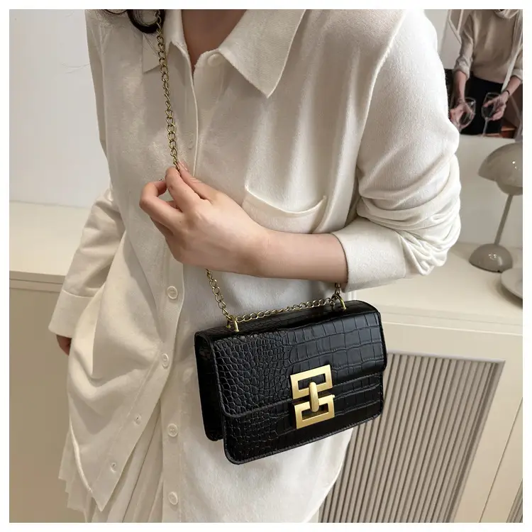 Crossbody Bag with Gold Chain for Women — feature 23