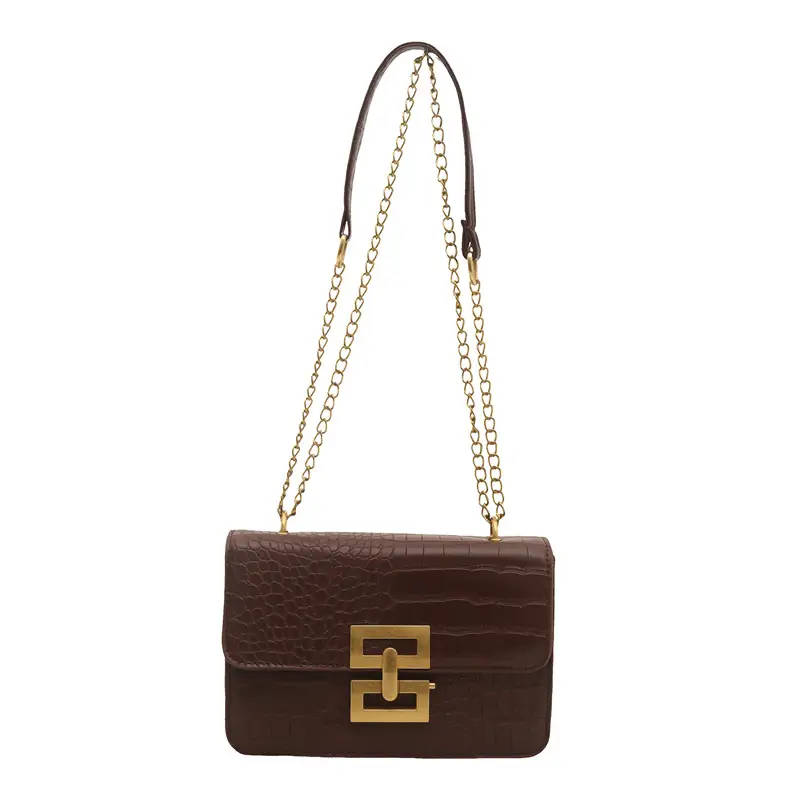 Crossbody Bag with Gold Chain for Women - Image 5