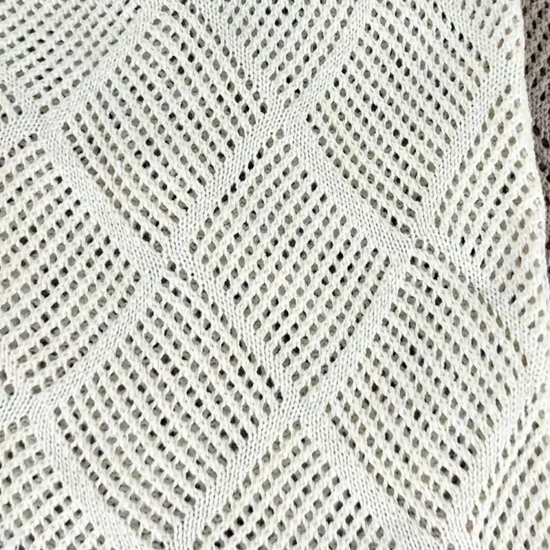 New Rhombus Knitted Beach Bag Large Capacity Straw Woven - Image 10