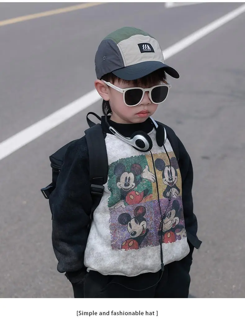 Kids Baseball Cap Quick-Dry Sun Protection Hat — feature 20
