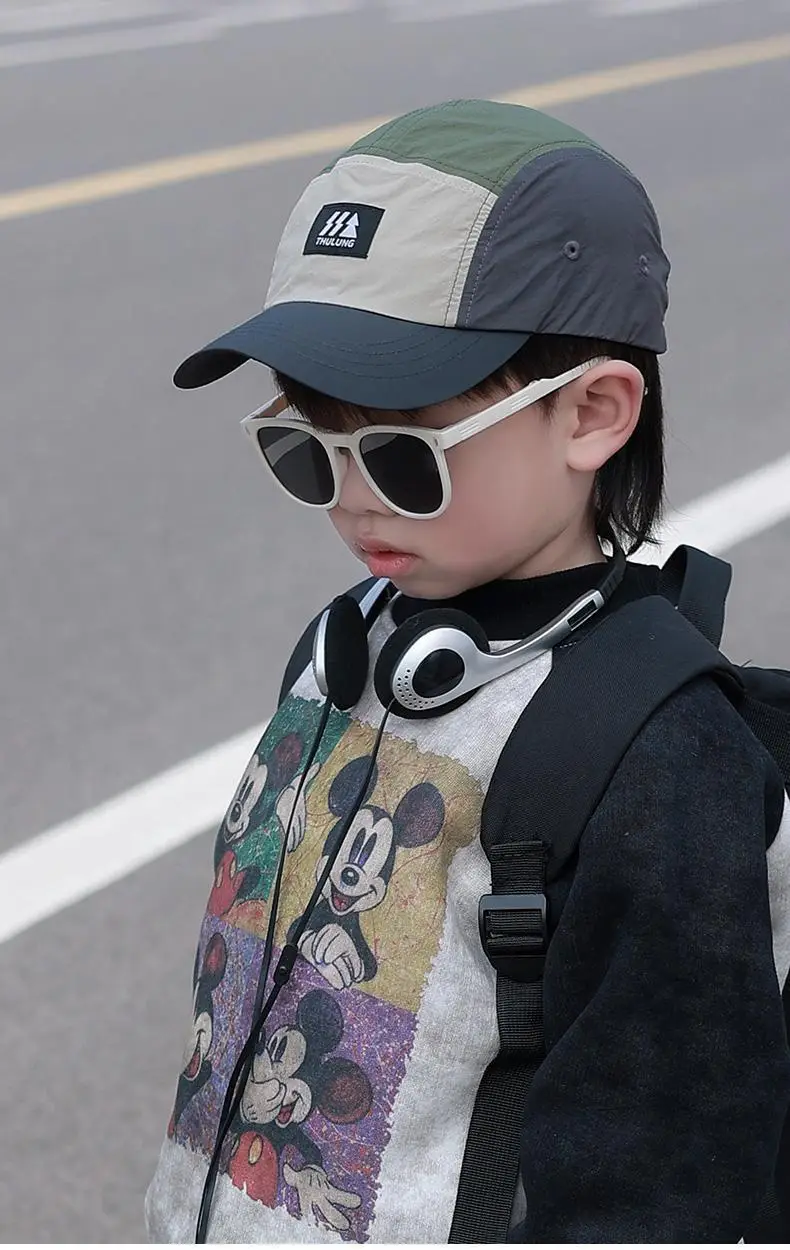Kids Baseball Cap Quick-Dry Sun Protection Hat — feature 3