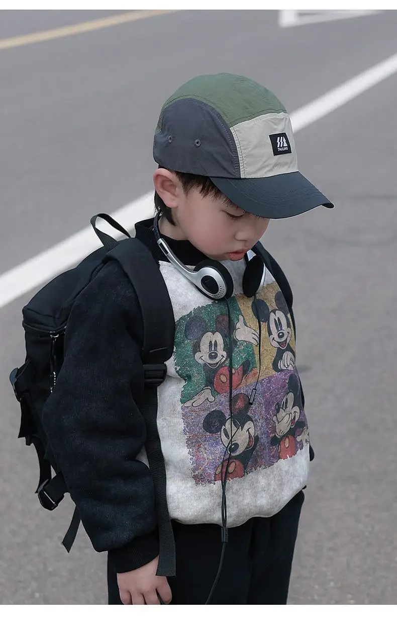 Kids Baseball Cap Quick-Dry Sun Protection Hat — feature 9