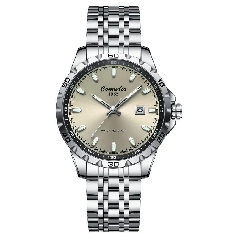 Fully Automatic Hollow Fake Mechanical Watch Men's Luminous Business Trend Calendar Waterproof Douyin Kuaishou New Model