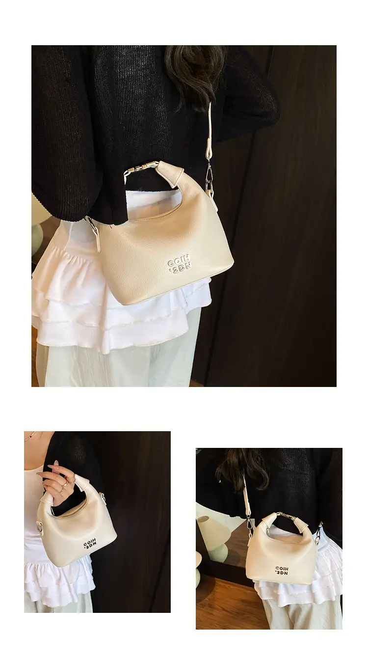 Women's Yellow Retro Satchel Shoulder Bag 2025 — feature 15