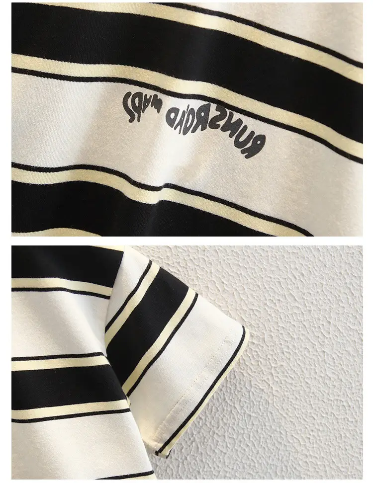 Boys Striped T-Shirt 2026 Summer Wear — feature 13
