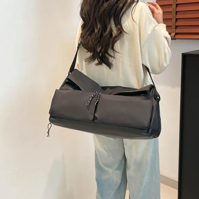 Women Casual Crossbody Bag Beige Olive Green Large Capacity — feature 25