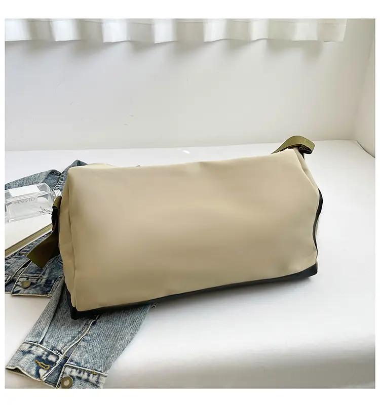Women Casual Crossbody Bag Beige Olive Green Large Capacity — feature 6