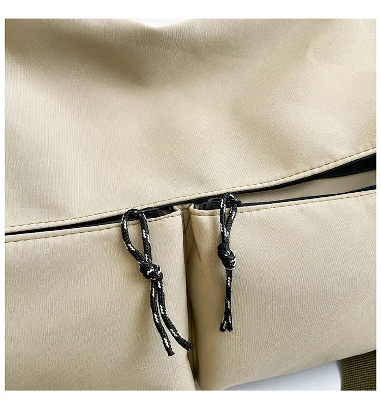 Women Casual Crossbody Bag Beige Olive Green Large Capacity — feature 7