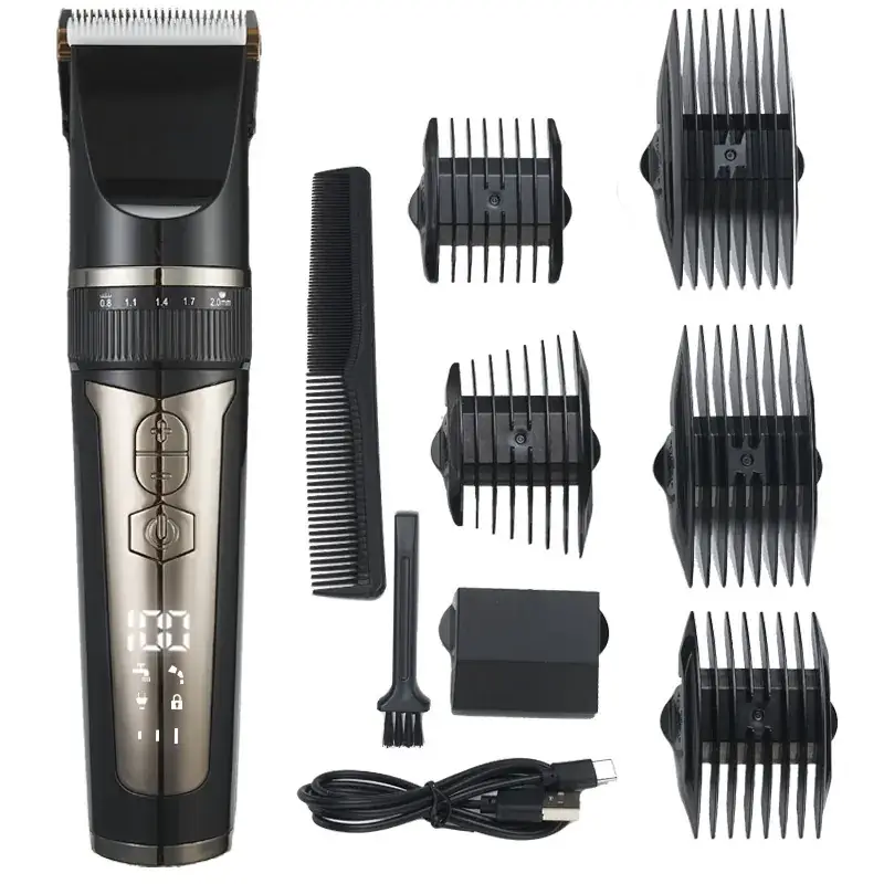 Electric Hair Clipper Shaver for Men with Water Sink - Image 2