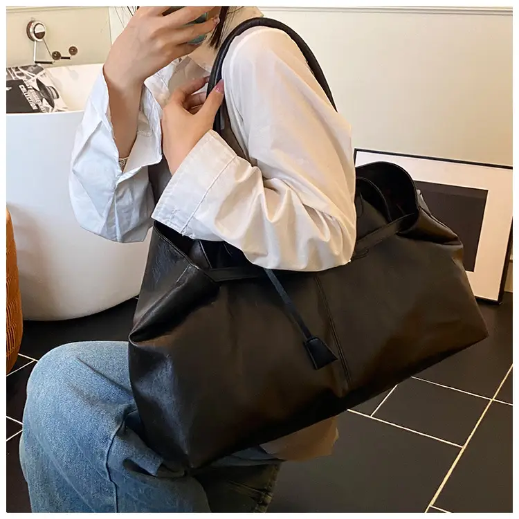 2025 New Retro Underarm Bag Female Mori Brown — feature 28