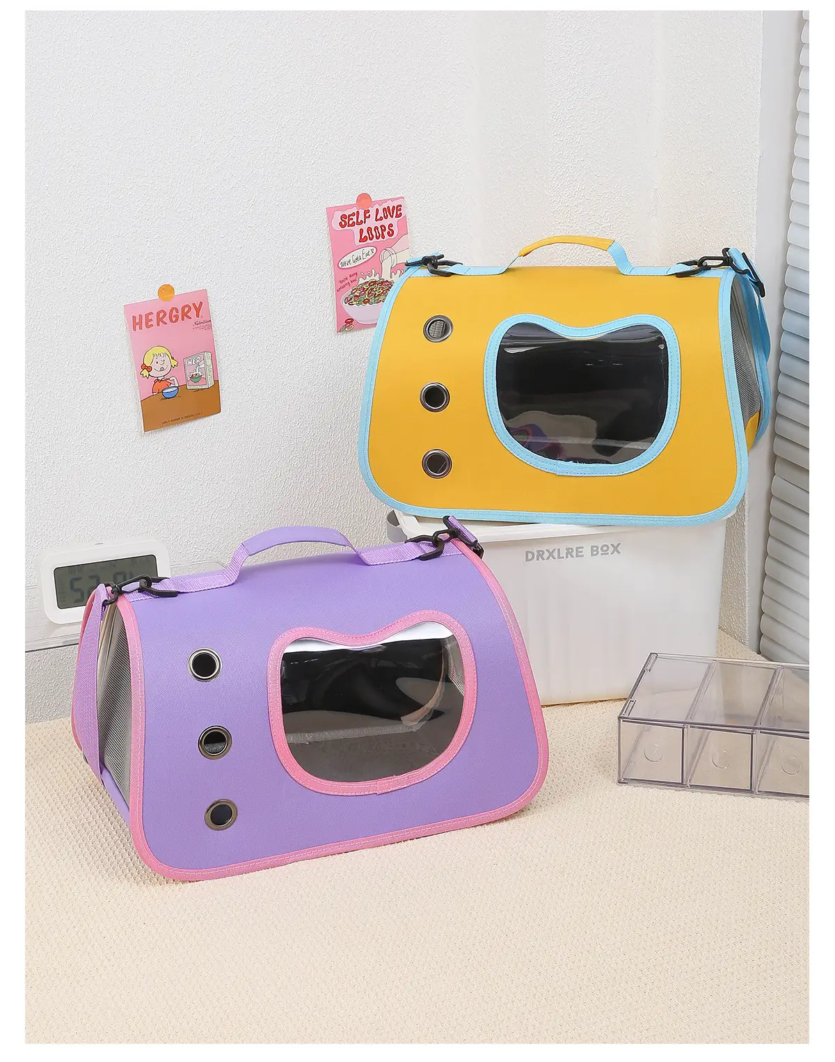 Portable Pet Bag for Dog Cat Foldable Breathable Large Capacity — feature 16