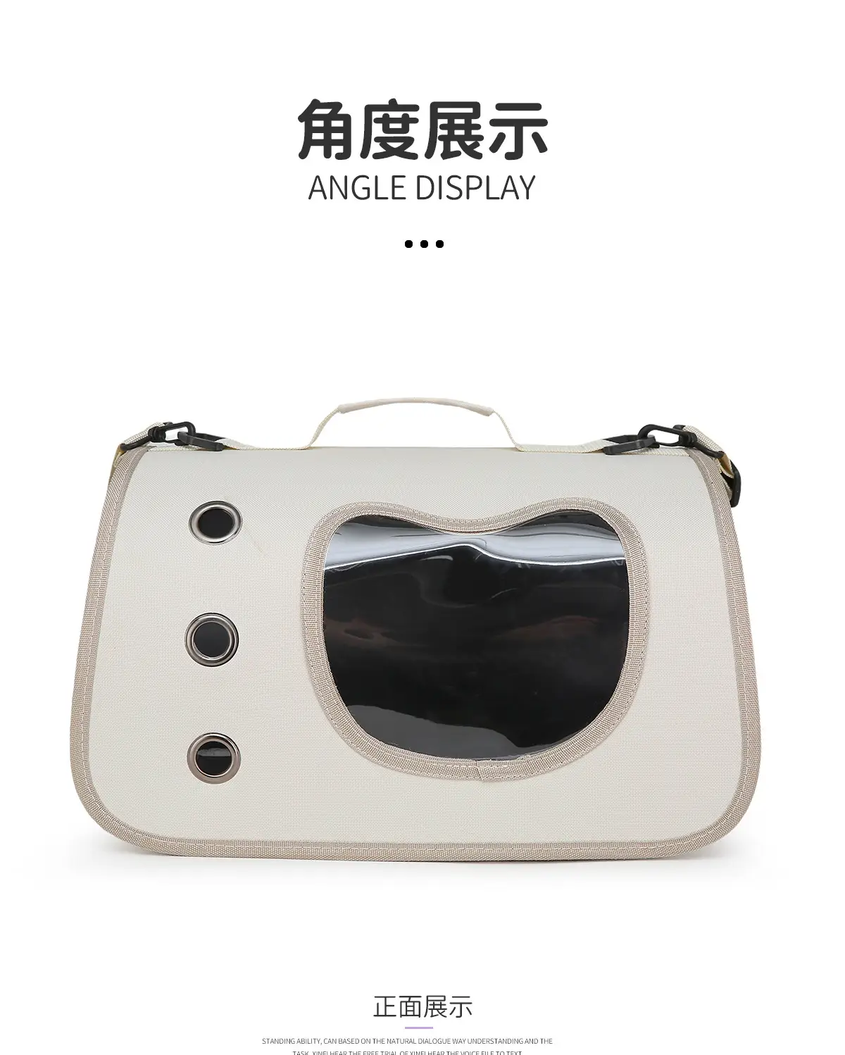 Portable Pet Bag for Dog Cat Foldable Breathable Large Capacity — feature 18