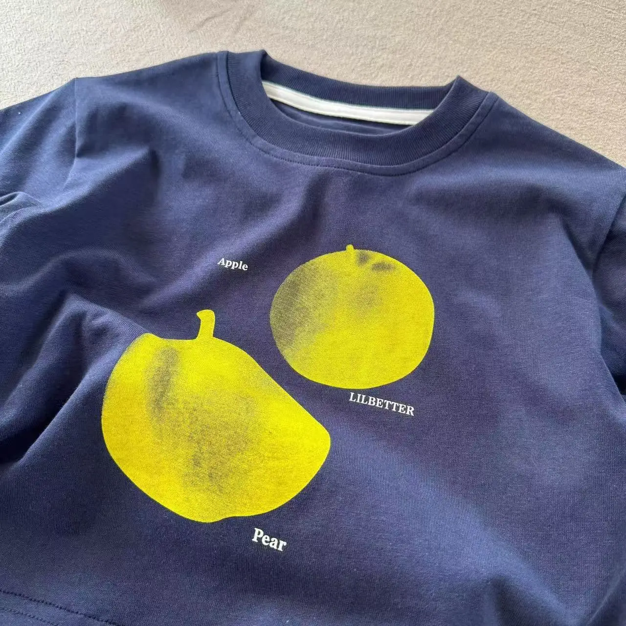 Blue Round Neck T-Shirt for Boys Small Medium Summer Wear — feature 4