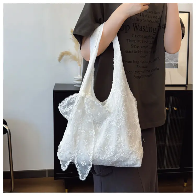 2025 Embroidered Tulle Bag Women Large Capacity Lace Bag — feature 22