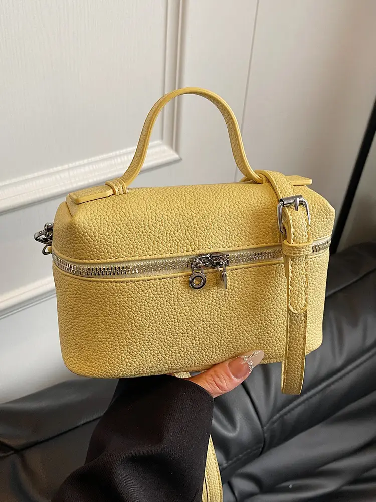 Yellow Crossbody Bag for Women 2025 Summer - Image 5