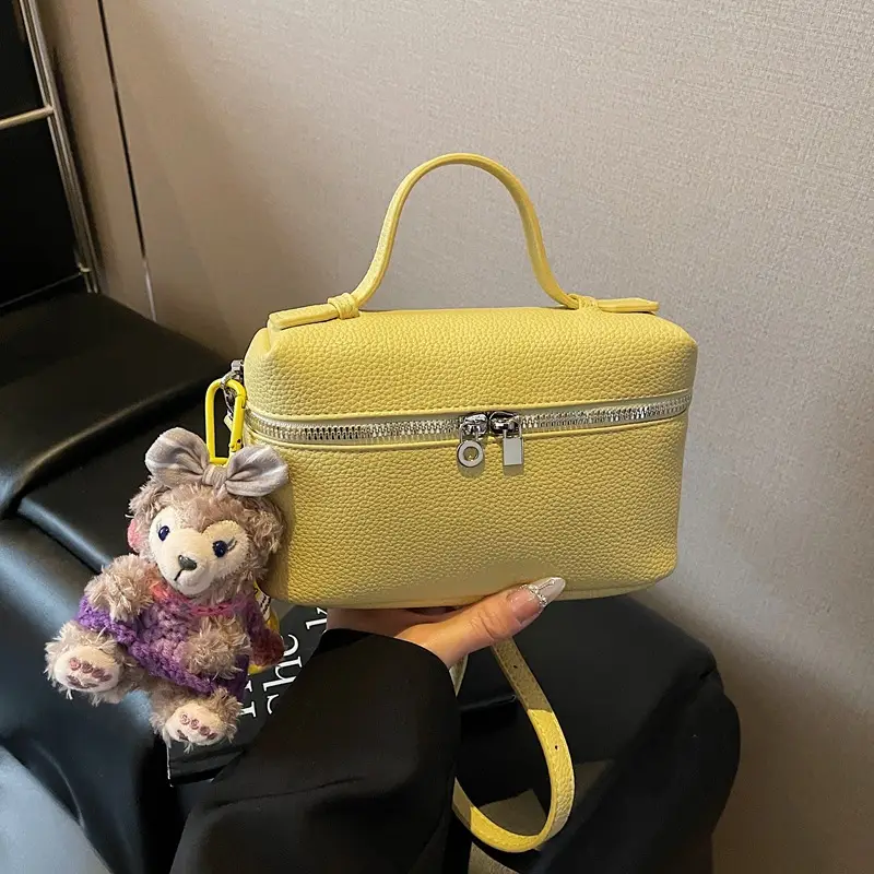 Yellow Crossbody Bag for Women 2025 Summer - Image 2
