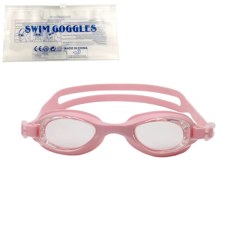 New Swimming Goggles with Earplugs for Men and Women, Adult Swimming Goggles, Student and Children's Swimming Goggles, Waterproof Black High-Definition Glasses