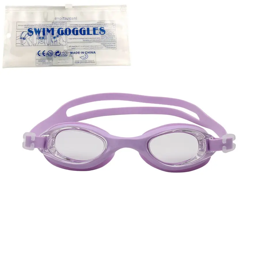 New Swimming Goggles with Earplugs for Men and Women, Adult Swimming Goggles, Student and Children's Swimming Goggles, Waterproof Black High-Definition Glasses
