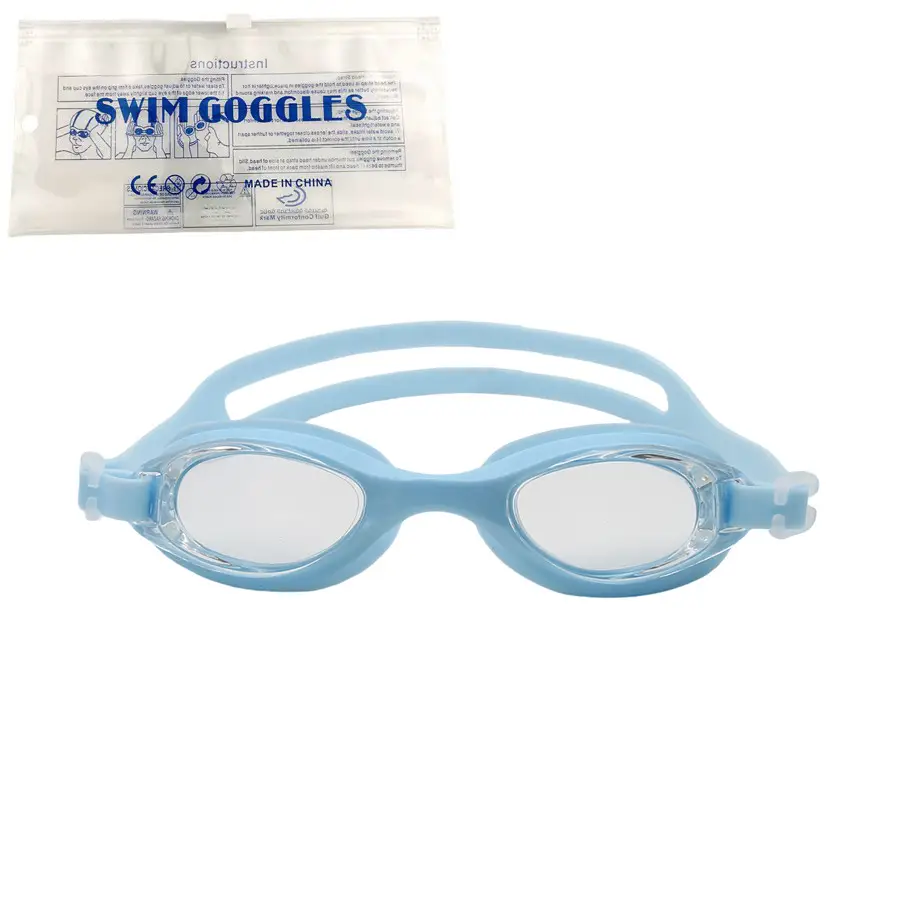 New Swimming Goggles with Earplugs for Men and Women, Adult Swimming Goggles, Student and Children's Swimming Goggles, Waterproof Black High-Definition Glasses