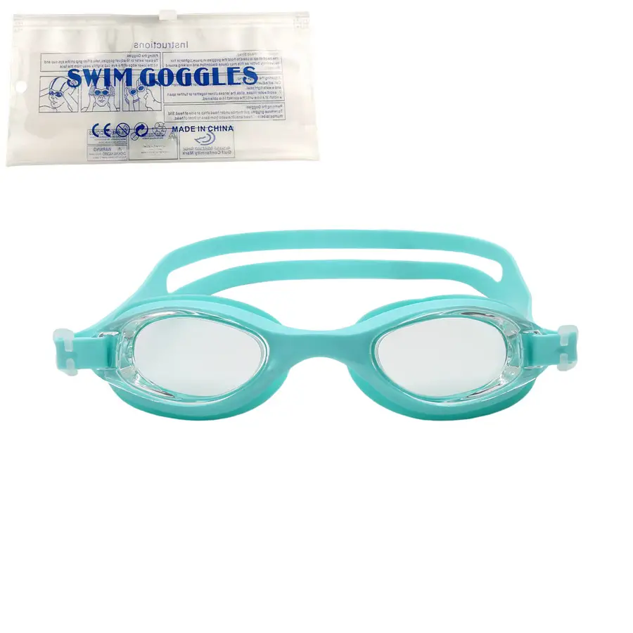 New Swimming Goggles with Earplugs for Men and Women, Adult Swimming Goggles, Student and Children's Swimming Goggles, Waterproof Black High-Definition Glasses