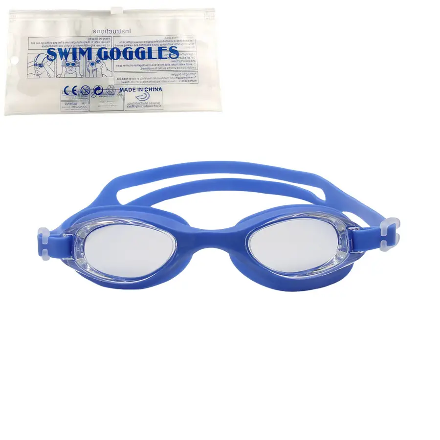 New Swimming Goggles with Earplugs for Men and Women, Adult Swimming Goggles, Student and Children's Swimming Goggles, Waterproof Black High-Definition Glasses