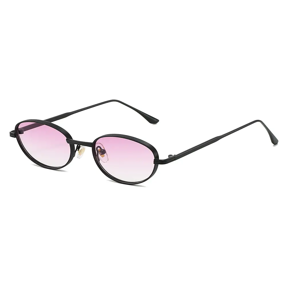 2025 Pink Gradient Oval Sunglasses for Women - Image 11