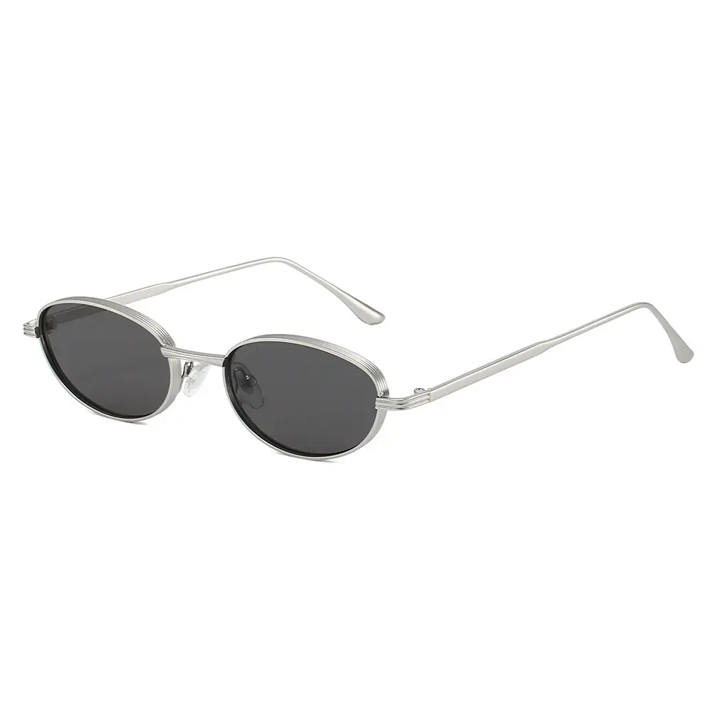 2025 Pink Gradient Oval Sunglasses for Women - Image 3