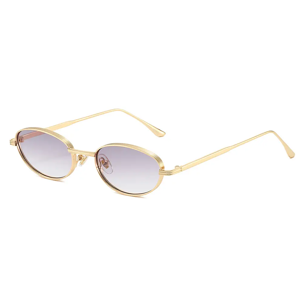 2025 Pink Gradient Oval Sunglasses for Women - Image 5