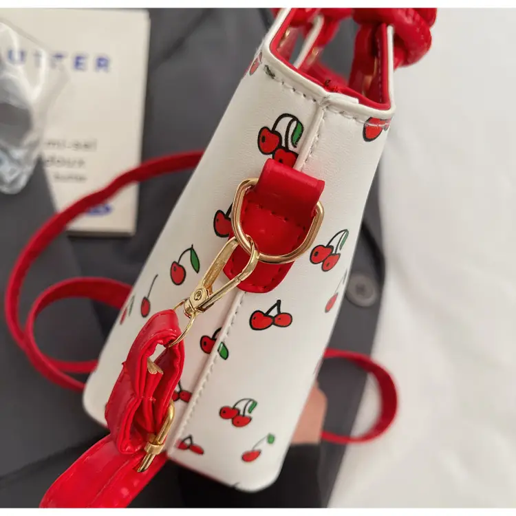 Cherry Print Crossbody Bag Red Handle 2025 — feature 12
