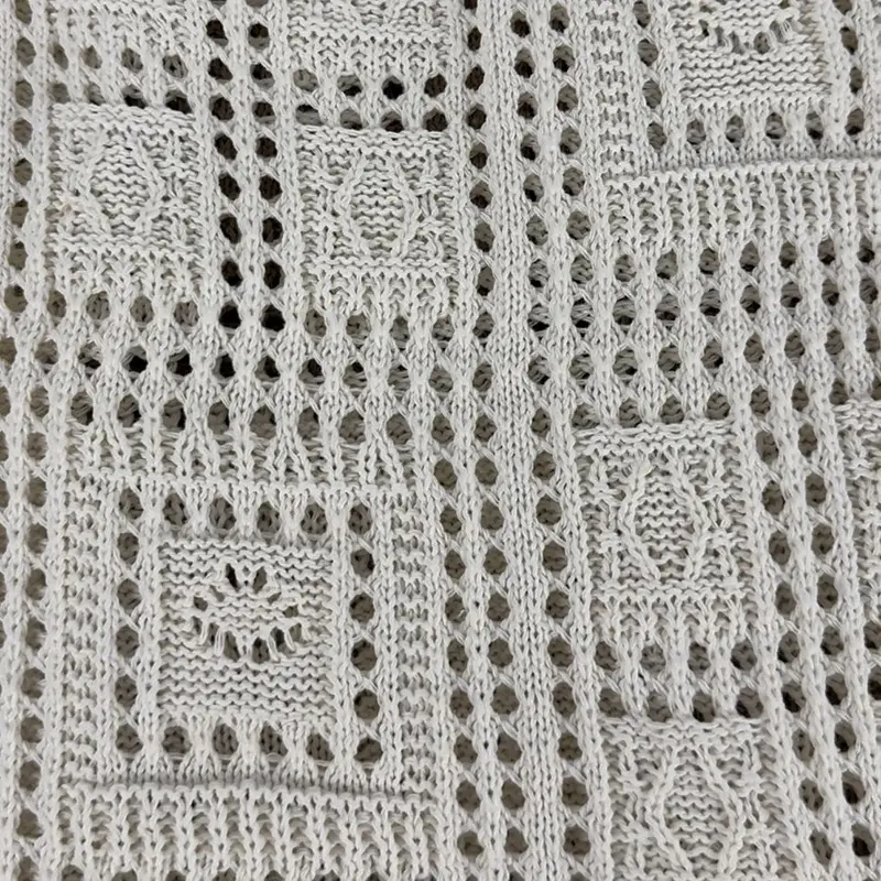Women's White Knitted Crossbody Bag Large Capacity — feature 16
