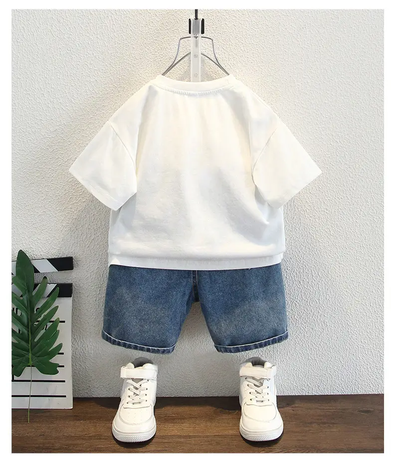 Boys Round Neck T-Shirt Summer 2025 Kids Style — feature 6